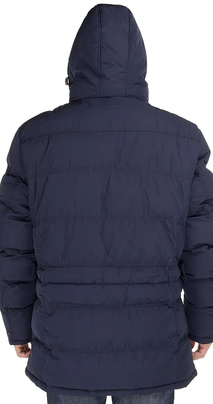 Navy Blue Down Jacket O50976