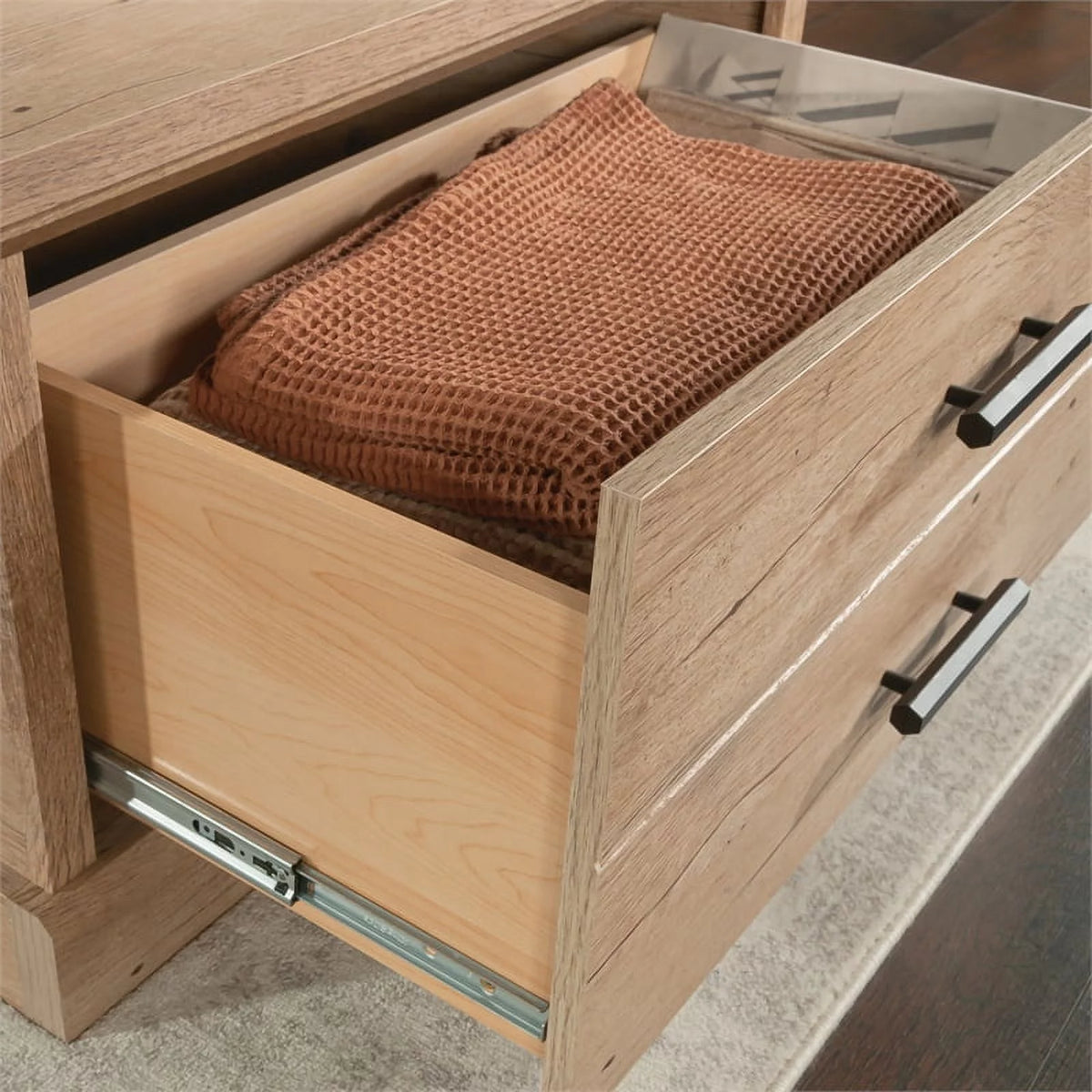 Engineered Wood Coffee Table in Prime Oak Finish W8550