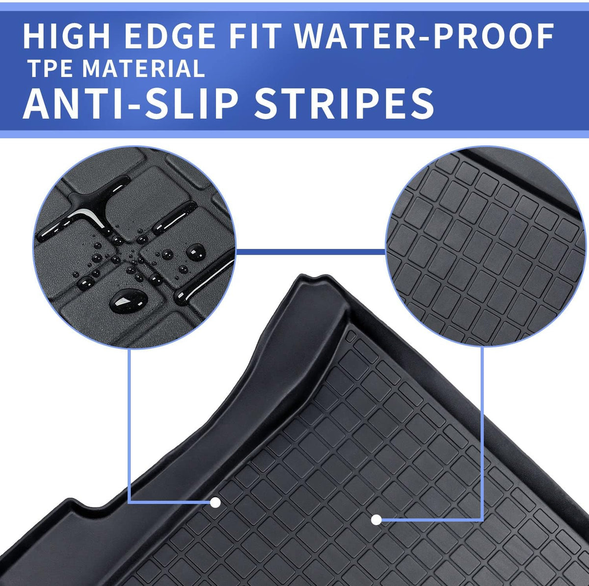 TPE Cargo Liner Trunk Mat A8011
