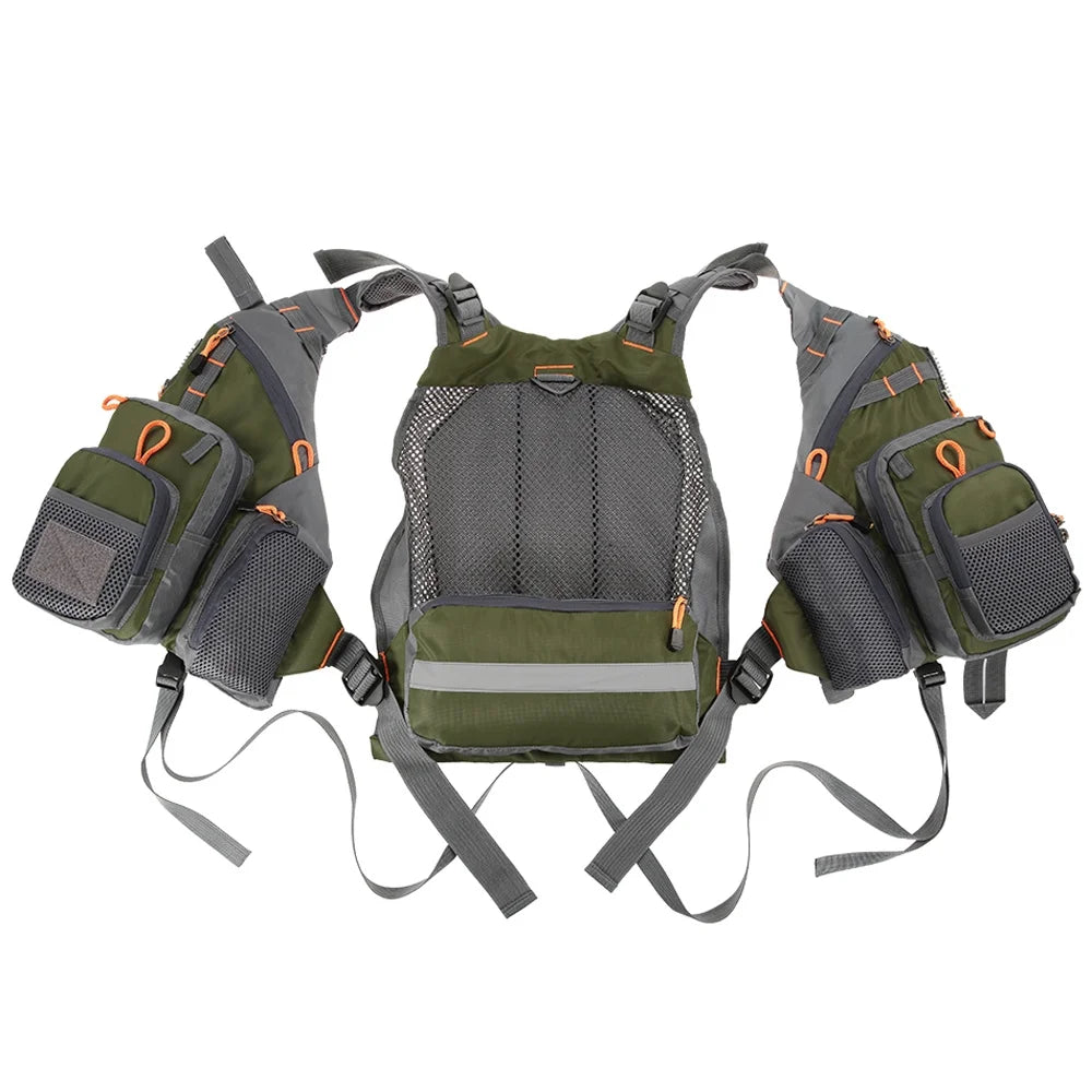 Fishing Vest Padded Waistcoat 209lb Floatation Device P30331