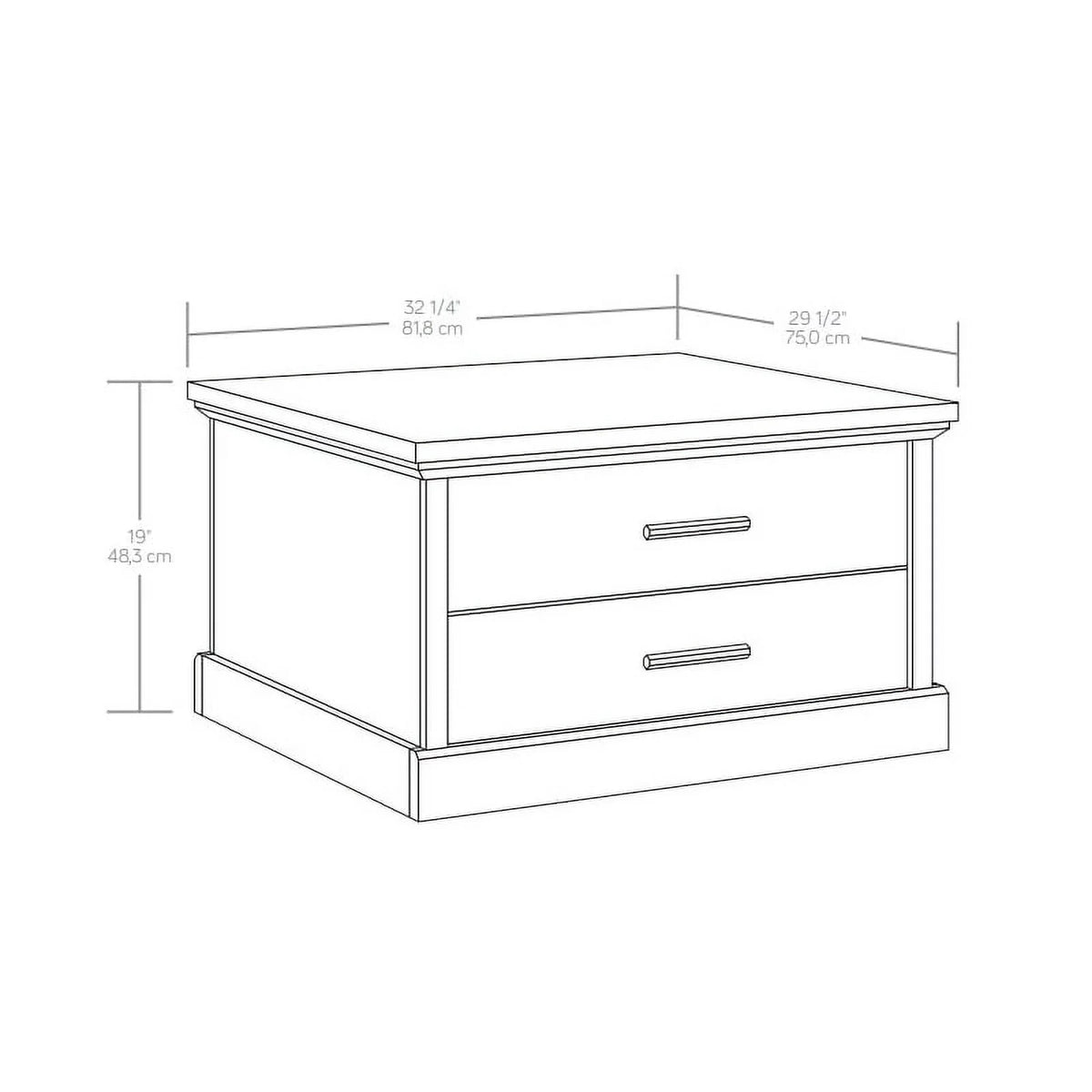Engineered Wood Coffee Table in Prime Oak Finish W8550