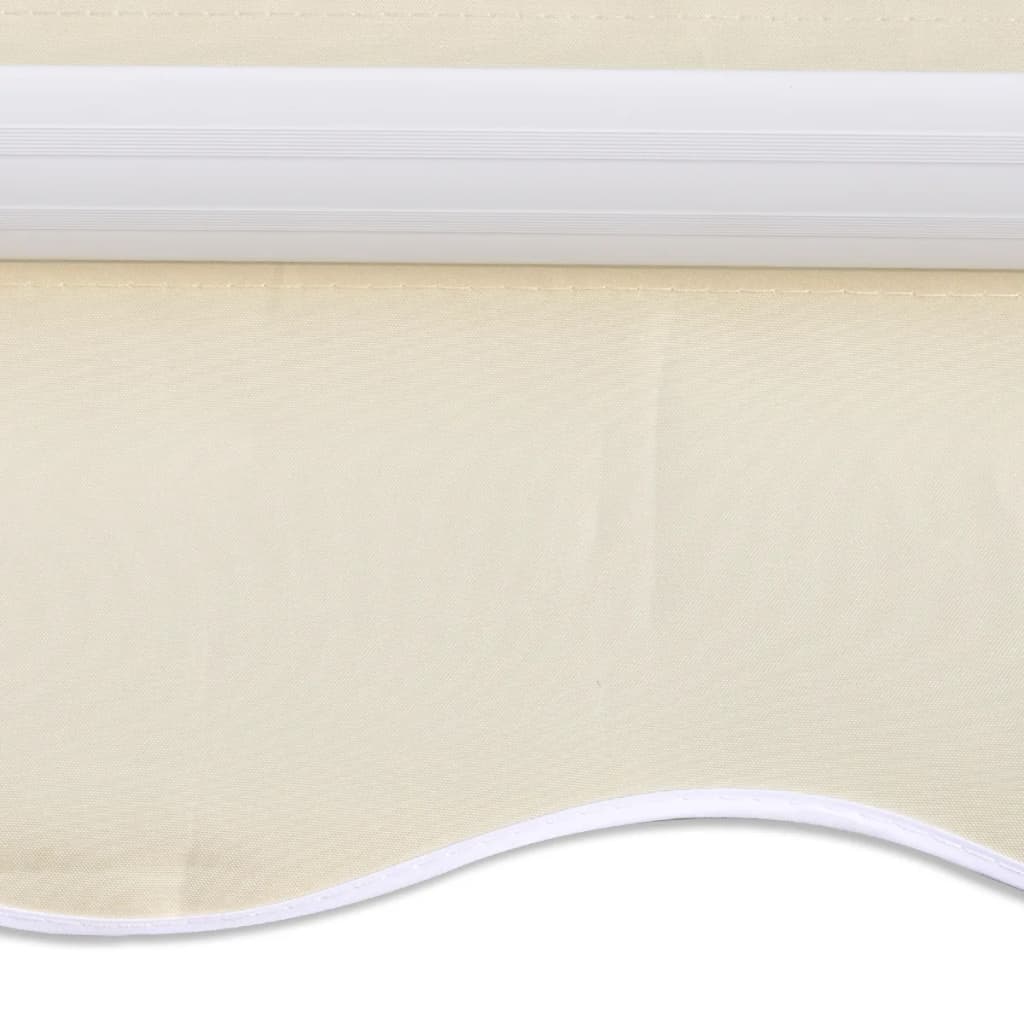 Folding Awning Manual Operated 118.1" Cream Z503