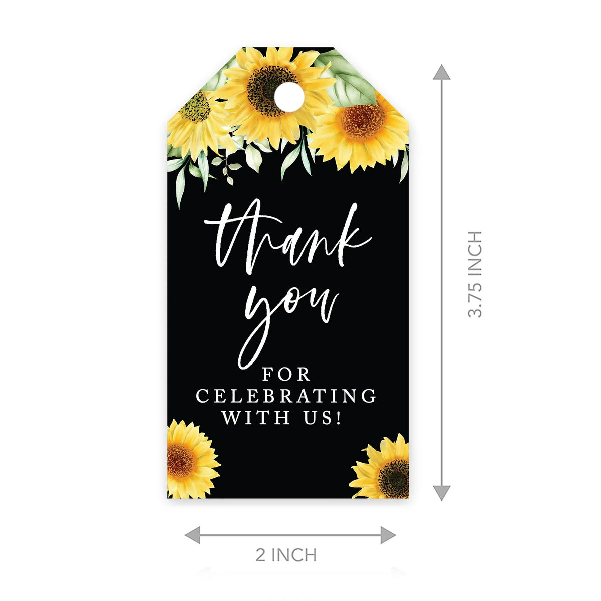 100-Pk Cardstock Gift Tags P1268