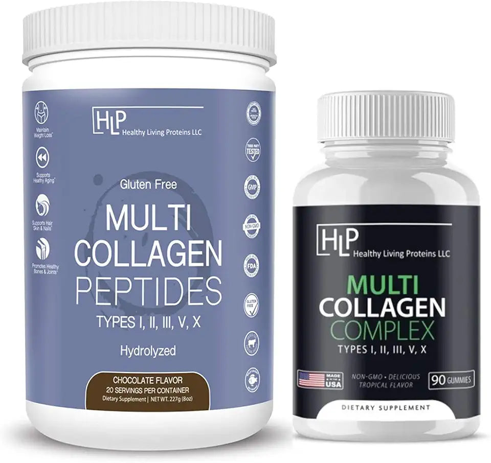 Multi Collagen Chocolate Flavored Powder & Multi Collagen Gummies K26153