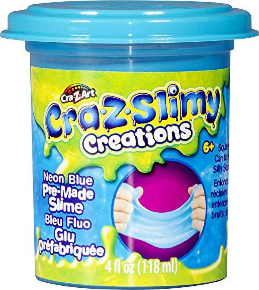 4 Pack Premade Slime, 4 Oz Cans A5565