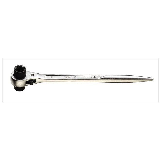 21 x 22 mm Ratcheting Double-Ended Offset Ring Wrenches P9818
