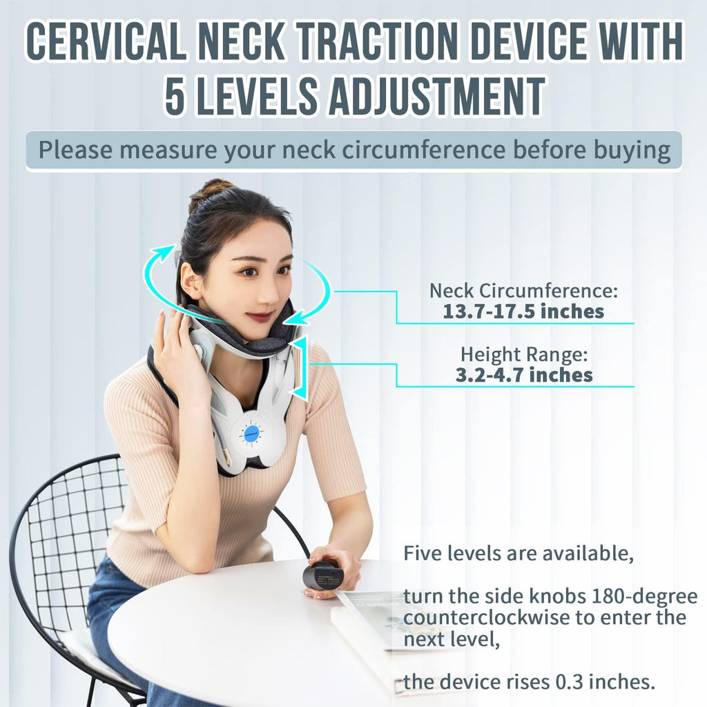 Cervical Traction Device with 3 Power Traction and 8 Built-in Airbag K4073