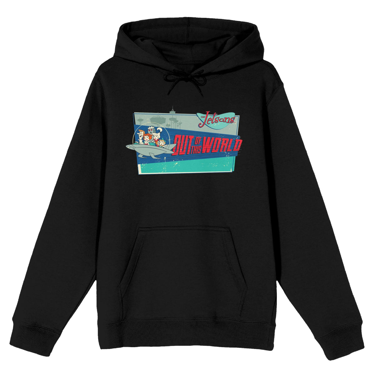Black Graphic Hoodie G683395