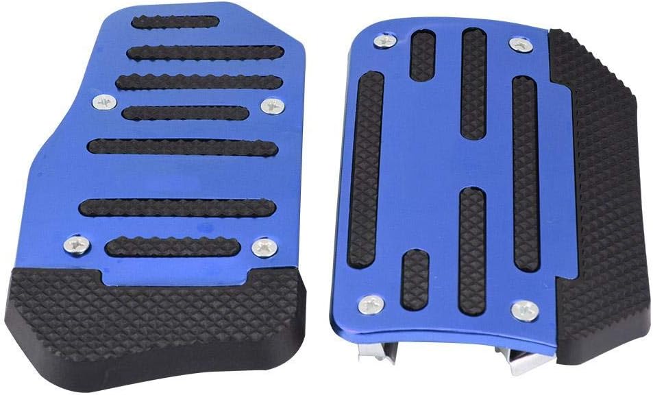 Silver Alloy Nonslip Brake Pedal Cover S270