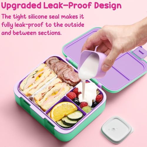 Bento Lunch Box with Thermos, 32OZ Snack Container, Insulated Bag, Food Jar, Ice Pack Set F3315