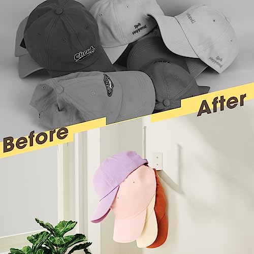 2 Pack Stainless Steel Hat Rack Organizer U557978
