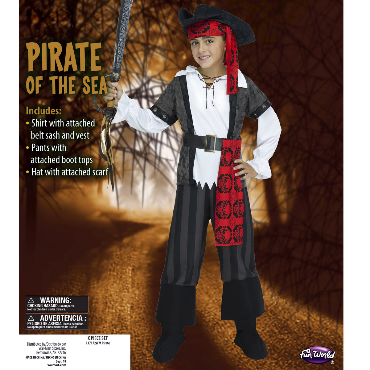Pirate Halloween Costume S592