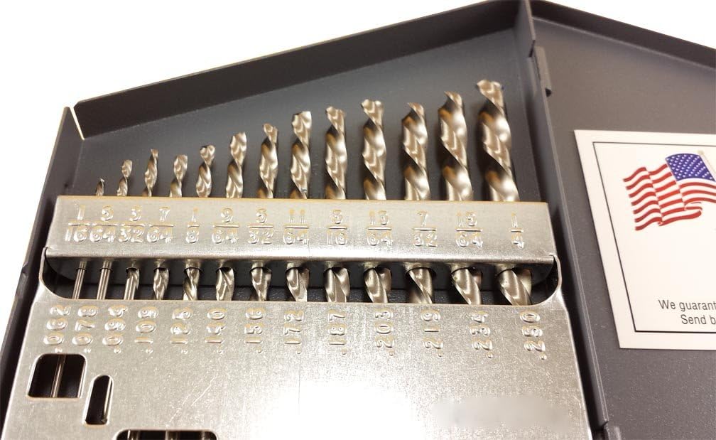 13 Pc Left Hand Drill Bit Set H894