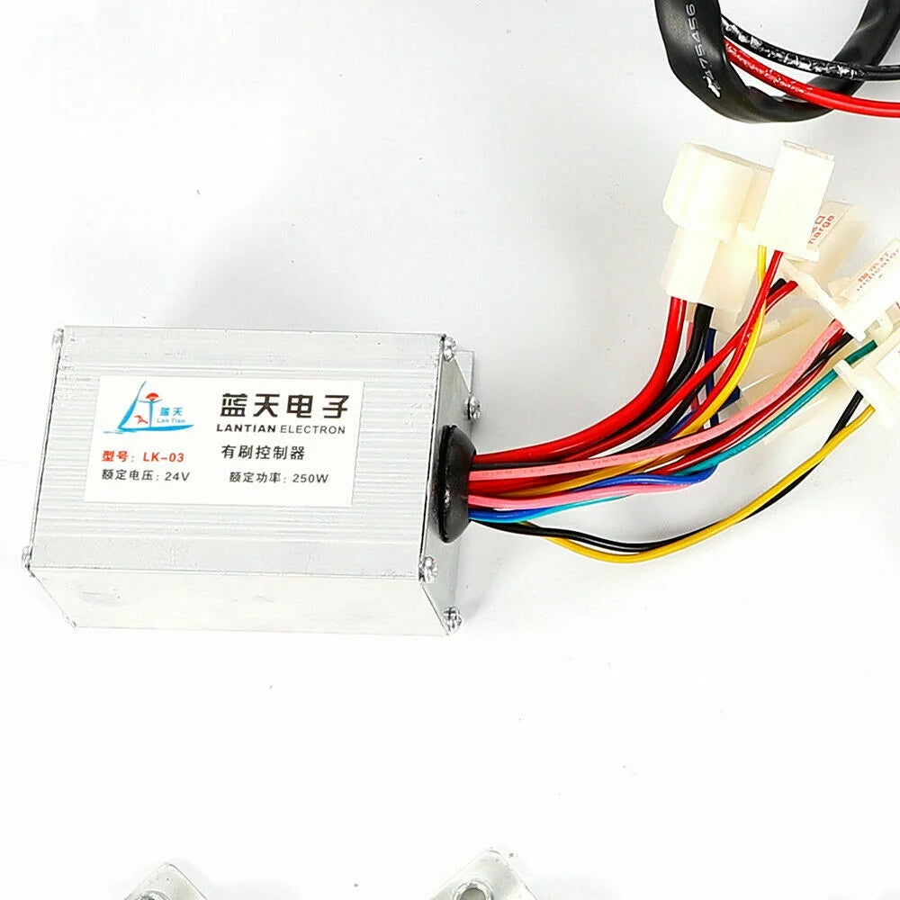 24V 250W Electric Bike Conversion Kit Motor Controller Sets For 16"-28" E-Bike G852113