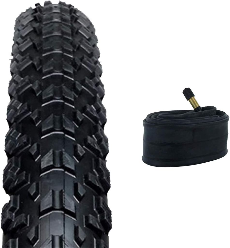 26x2.25 MTB Tires and Tube, Schrader Valve, Pack of 2 U346