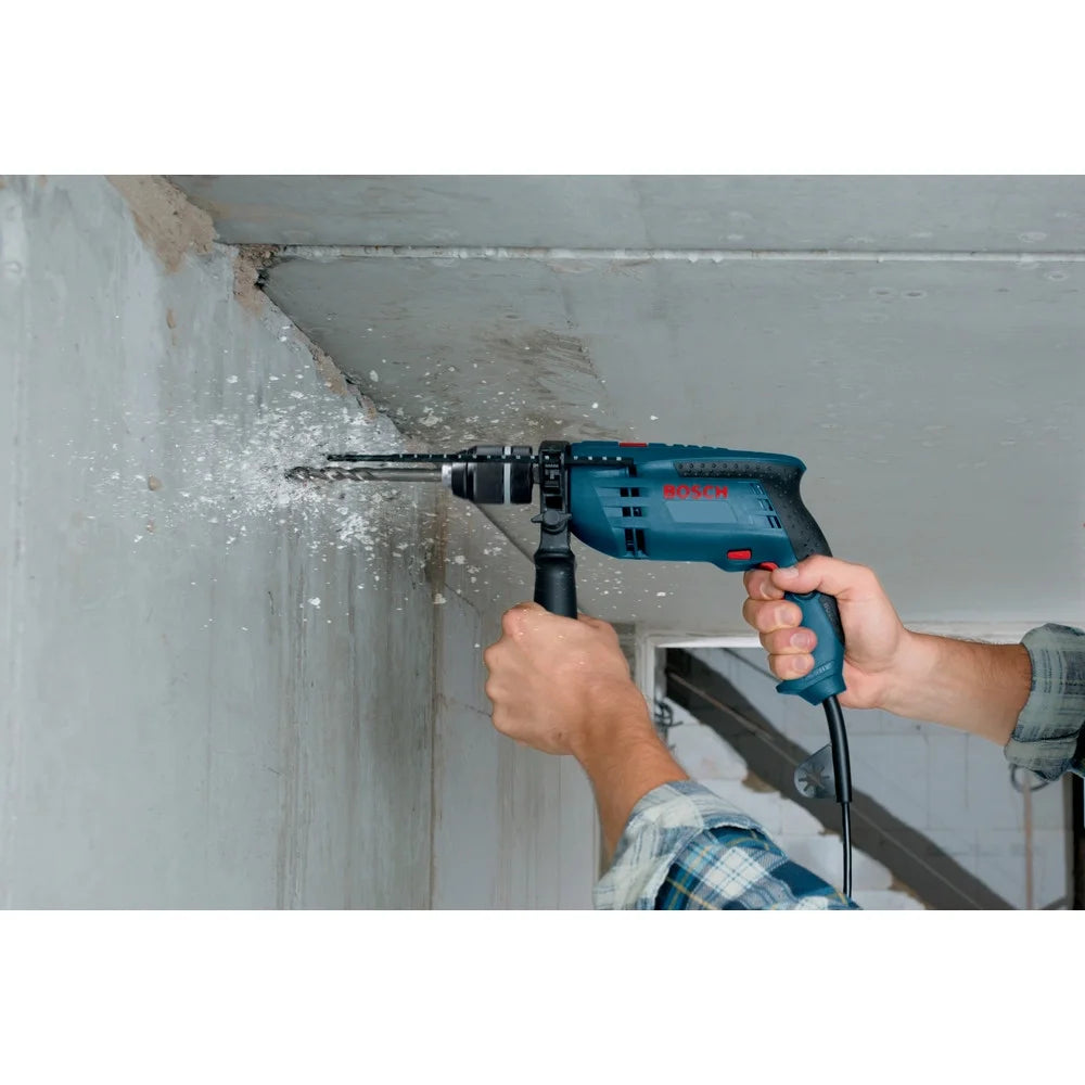 7 Amp Single Speed 1/2 in. Corded Hammer Drill A248