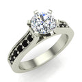 Black Diamond Ring 1.00 CT TW C34317