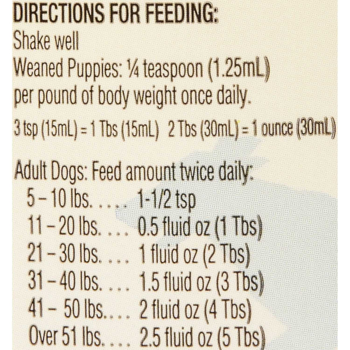 High Calorie Liquid Supplement for Dogs N79192