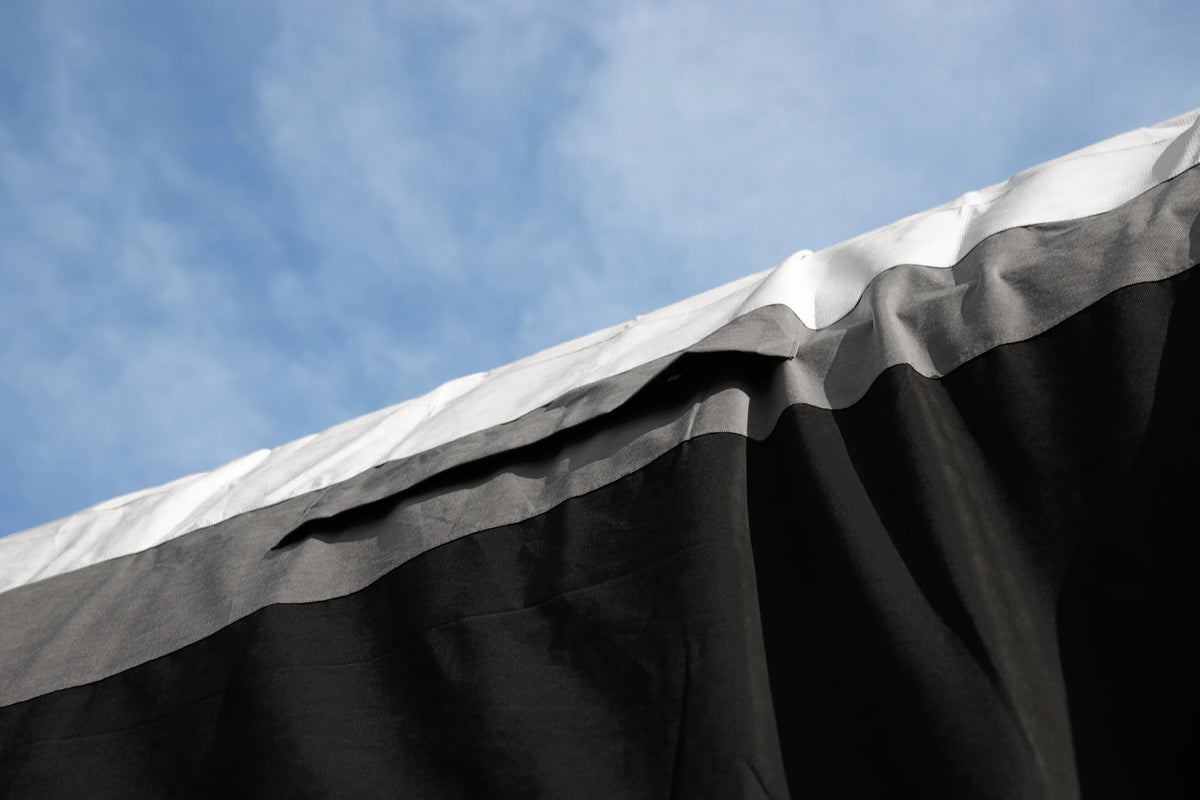 RV Cover for Toy Hauler Trailers 24 to 28-Feet Weatherproof with Dupont Tyvek Top S334