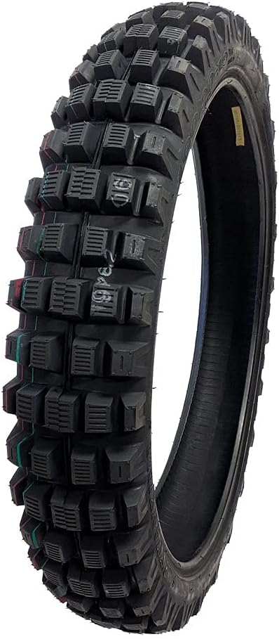 Off Road Knobby Front Tire 80/100-21 with Inner Tube + Rear Tire 100/90-19 with Inner Tube F4947