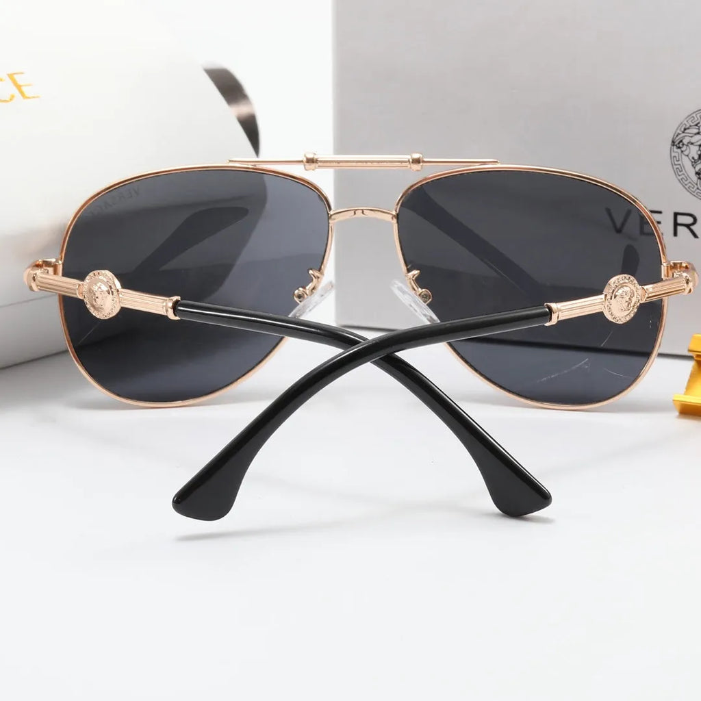 Oval Double Bridge Polarized Sunglasses M347682