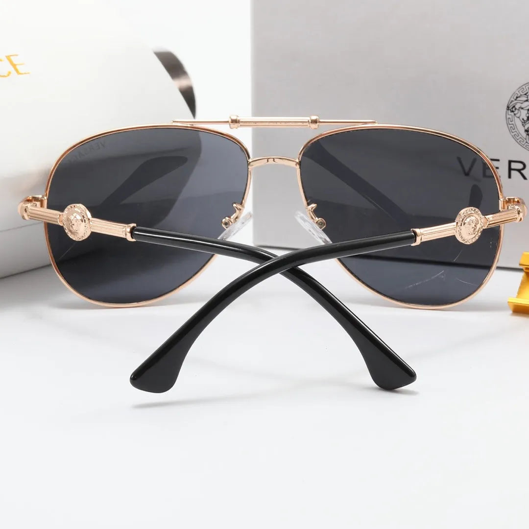 Oval Double Bridge Polarized Sunglasses M347682