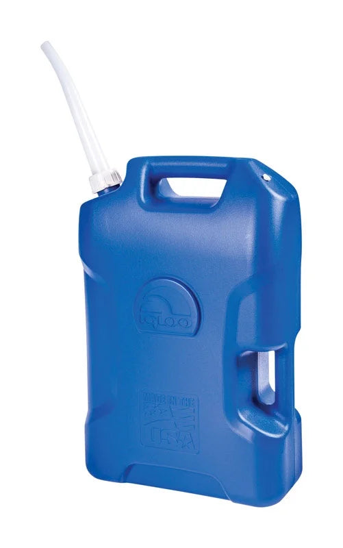 Blue 6-Gal Plastic Water Storage Container I27558