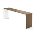 Arctic White Virginia Walnut Console Table B1051