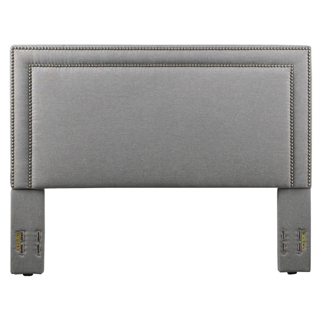 Grey Linen King Size Headboard V40922