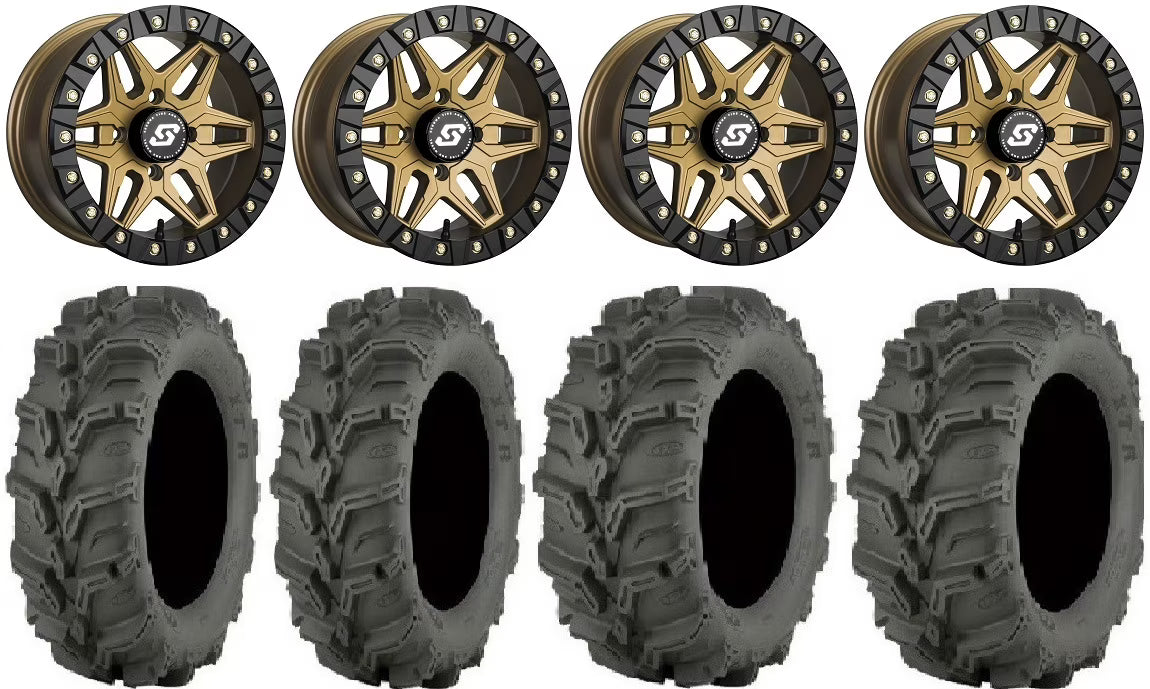 14" Br Wheels 27" Mud Lite XTR Tires N1462
