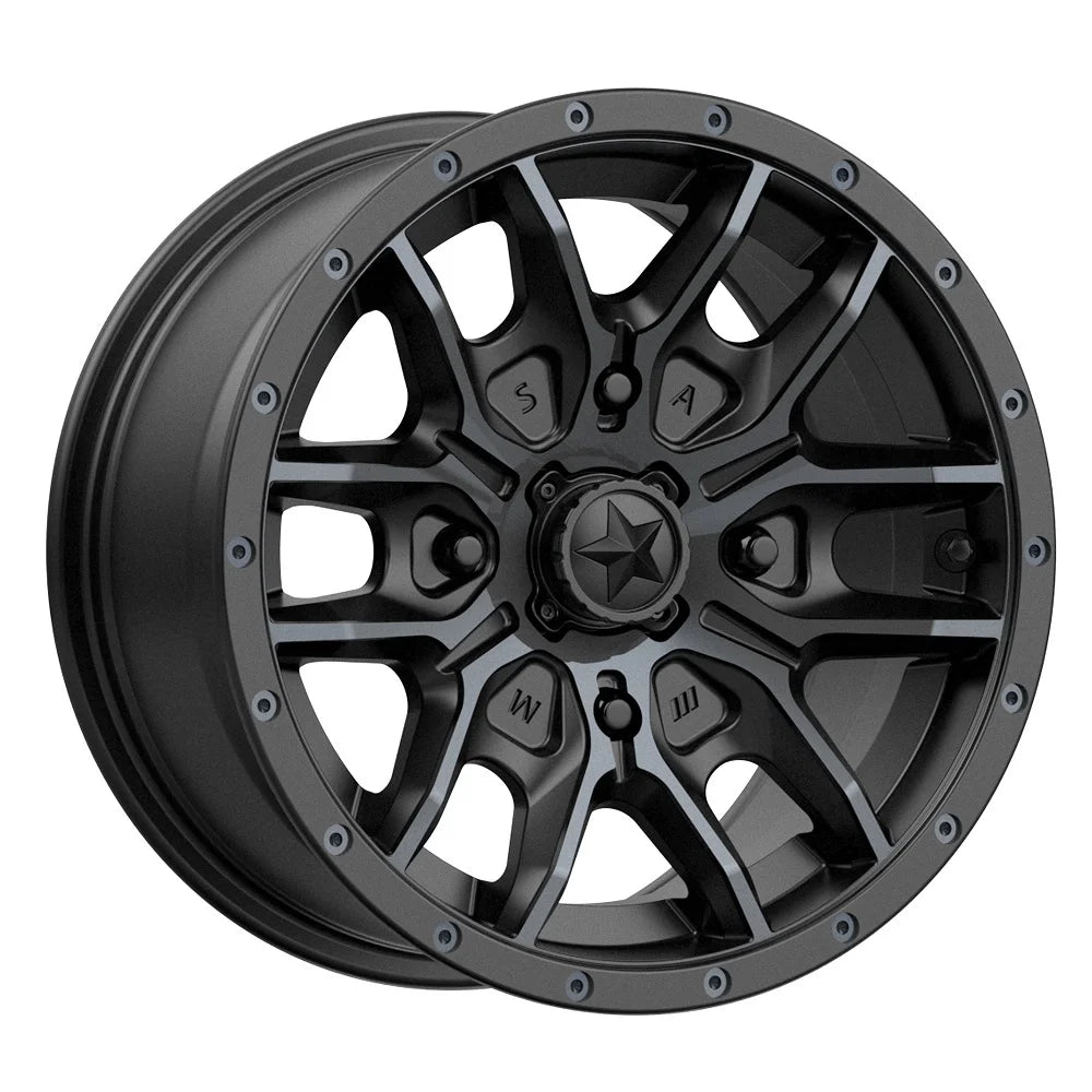 14" Black Wheels 27" Mud Lite XTR Tires R671190