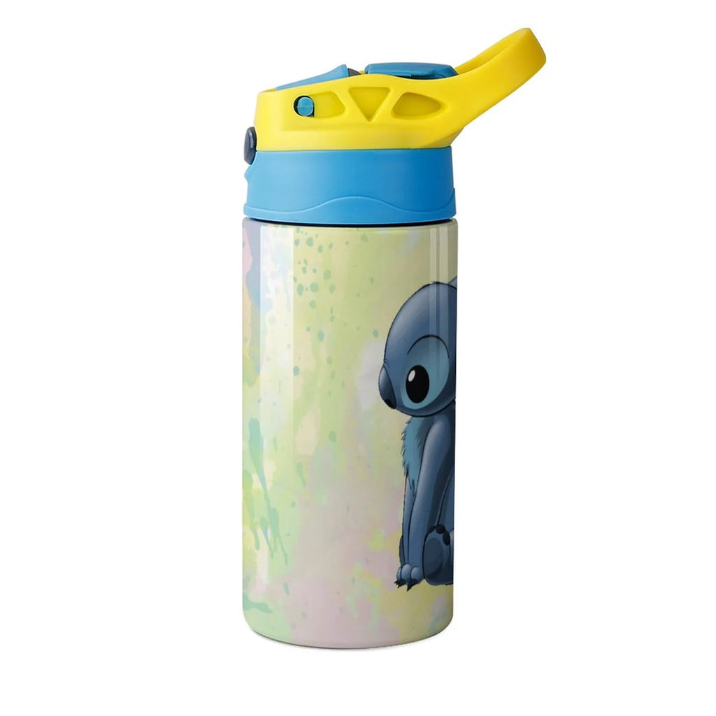 Stainless Steel Vacuum Insulated Children's Water Bottle with Straw A5021