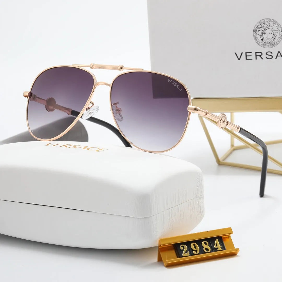 Oval Double Bridge Polarized Sunglasses M347682