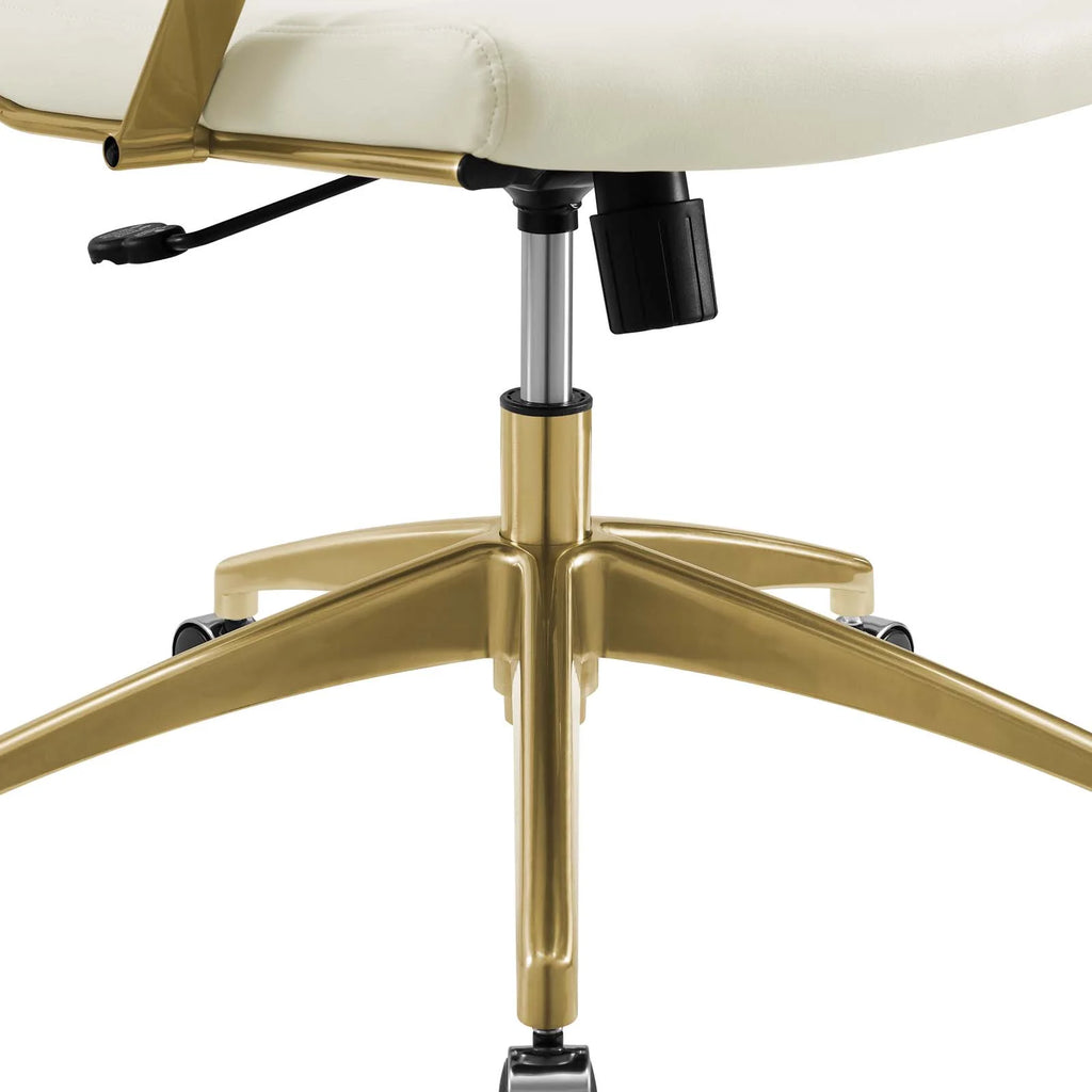 Gold Stainless Steel Office Chair T5923