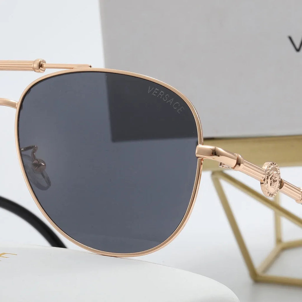 Oval Double Bridge Polarized Sunglasses M347682
