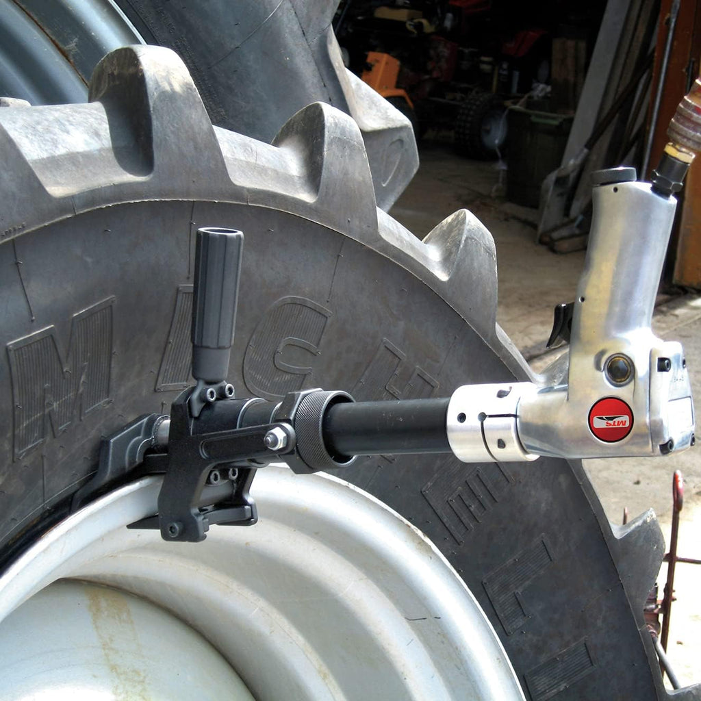 Pneumatic Air Powered Bead Breaker with 2-11/16-Inch Jaw Opening, Handle Exhaust, Includes Storage/Carry Case B740267