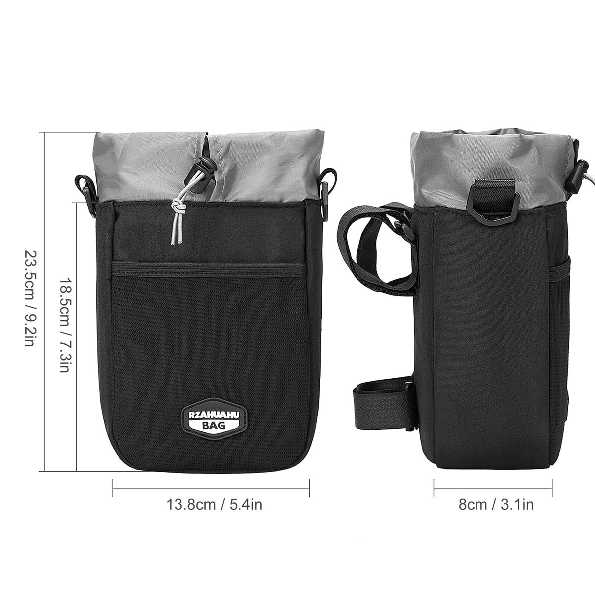 Insulated Bicycle Handlebar Water Bottle Holder Bag B334050