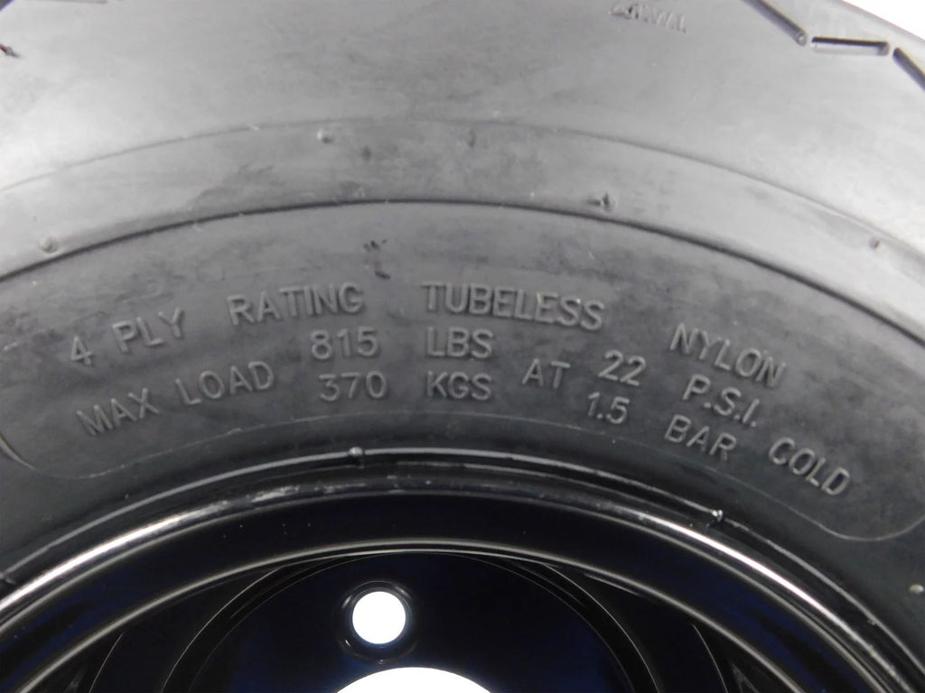 18x8.5-8 4 Ply Golf Cart Tire & Wheel Combo 2 Pack H37686