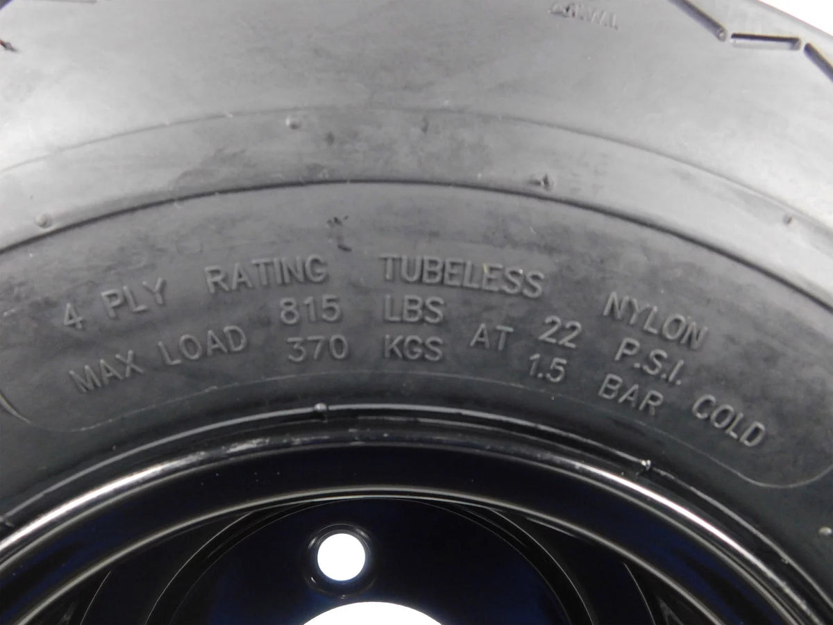 18x8.5-8 4 Ply Golf Cart Tire & Wheel Combo 2 Pack H37686