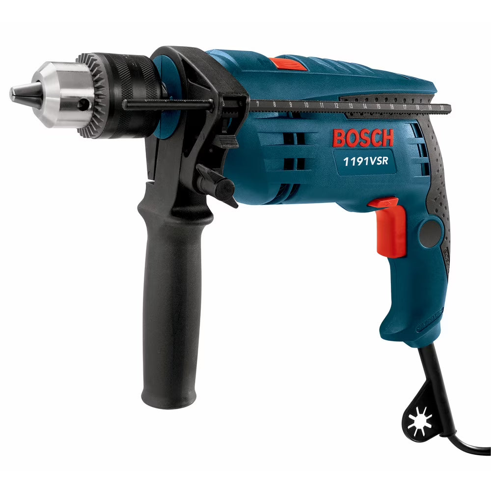7 Amp Single Speed 1/2 in. Corded Hammer Drill A248