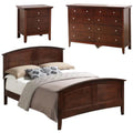 3-Piece Full Bed 8-Drawer Dresser and 3-Drawer Nightstand Set Y996790