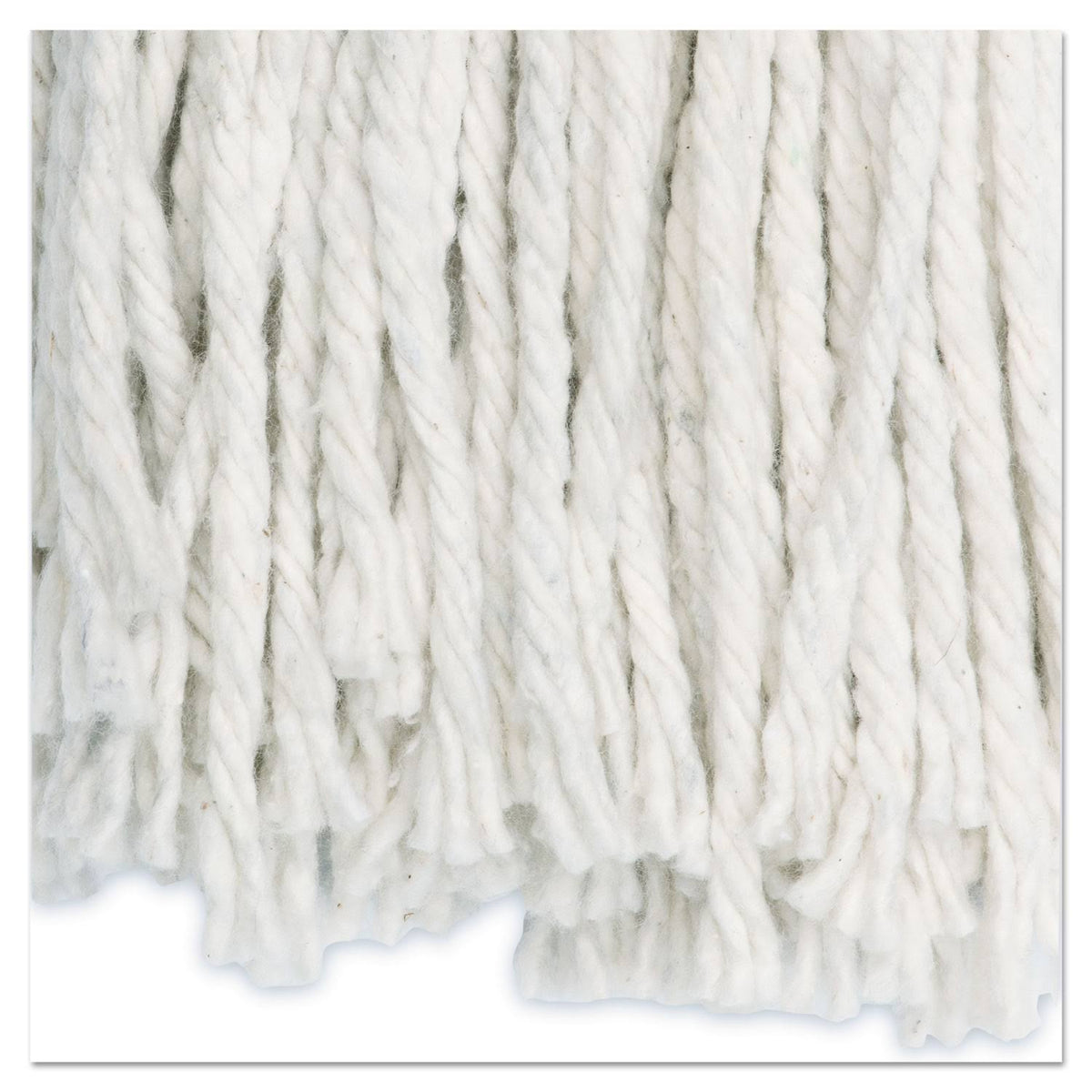 White Cotton Cut-End Wet Mop Heads 24oz 12/Carton T302