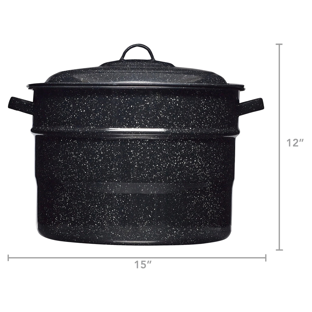 21.5-Quart Water Bath Canner with Jar Rack Q499648