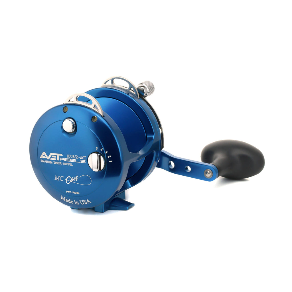 Blue Two-Speed Lever Drag Casting Reels U847