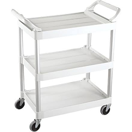 White Service Cart P5353