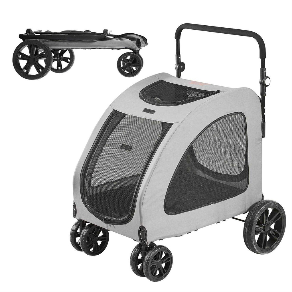 4 Wheels Pet Stroller with Brakes R72306