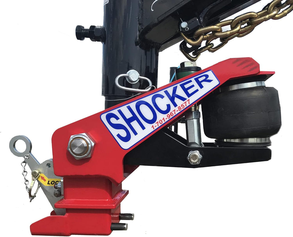 Gooseneck Air Hitch & Coupler, Round 4" Straight Pin 30K SL Coupler Q43988