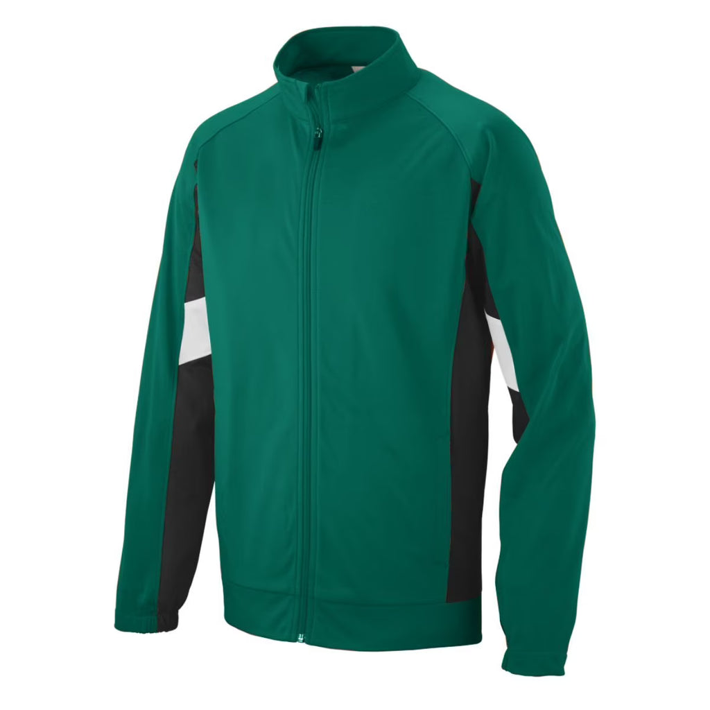 Youth Tour De Force Jacket Dark Green/Black/White Q910156