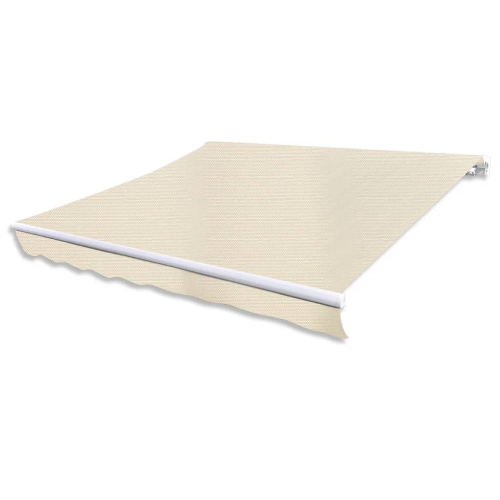Folding Awning Manual Operated 118.1" Cream Z503
