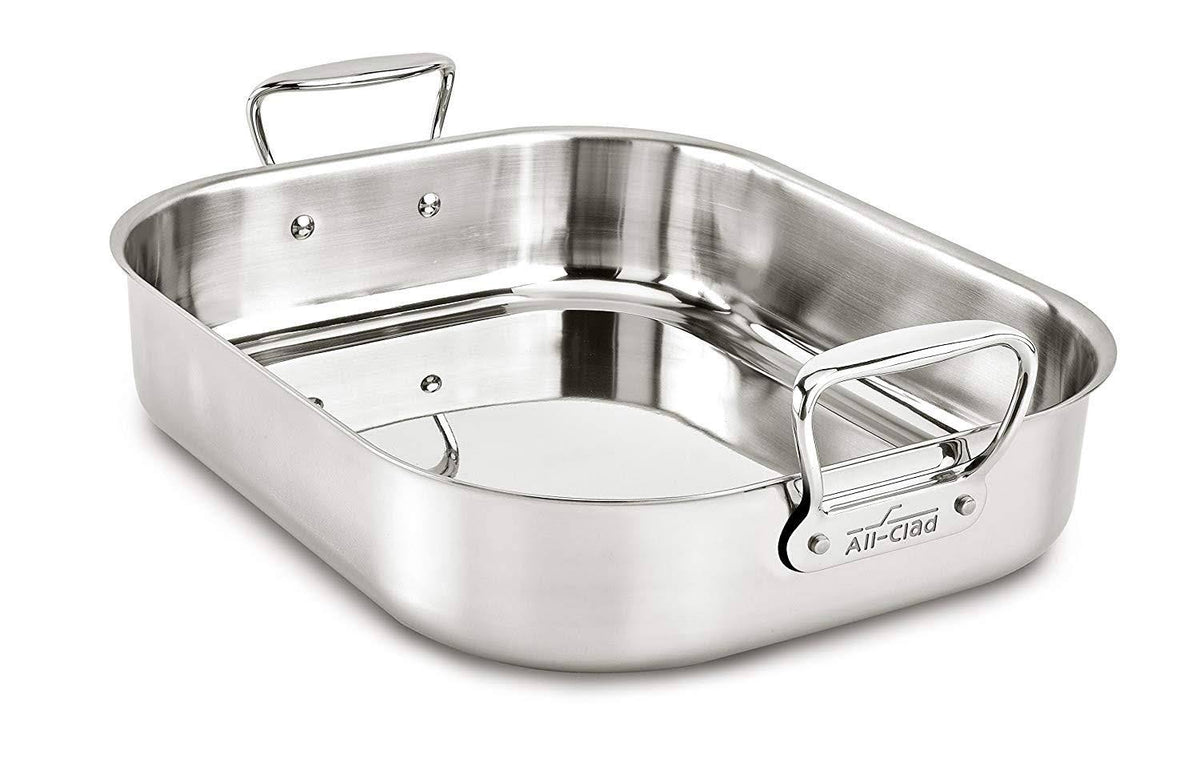 Large Stainless Steel Roaster with Rack R428